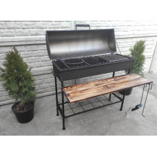 Мангал барбекю з кришкою Vulkan TT100 BBQ, 5 мм